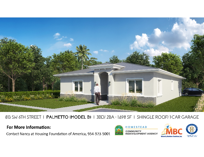 Homestead New Construction Housing Foundation of America